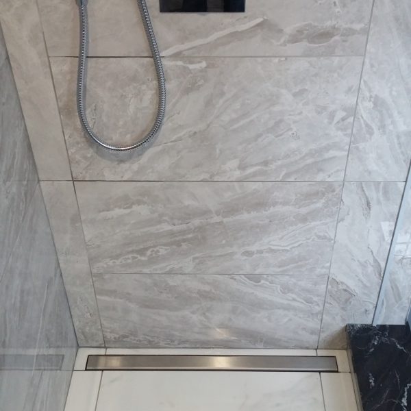 ottawa bathroom renovation contractors builders tiling mason shower install toilet finishings finish marble vanity chic style class classy luxury